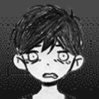 😰 emoji Omori (Omori) Telegram sticker 14 of 15