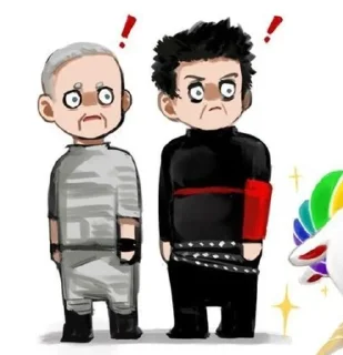 ❗ emoji paul&richard Telegram sticker 14 of 17