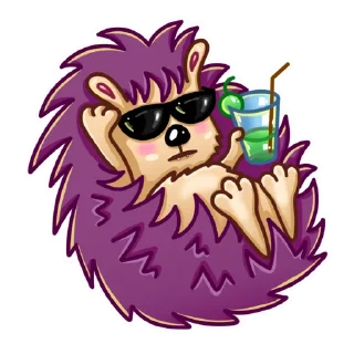 Sticker from Ёжик
