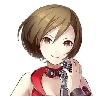 🤔 emoji Мейко/MEIKO (Vocaloid) Telegram sticker 24 of 52