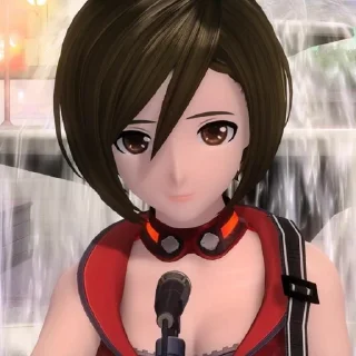 😢 emoji Мейко/MEIKO (Vocaloid) Telegram sticker 22 of 52