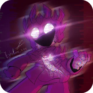 🔳 emoji Падший король Telegram sticker 16 of 31