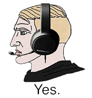 🇸🇪 emoji Yes Chad Telegram sticker 11 of 118