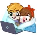 💻 emoji Love Story Telegram sticker 16 of 22