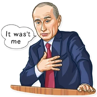 😈 emoji Putin Telegram sticker 6 of 24