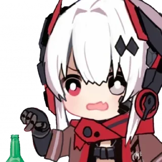 🍾 emoji Pgr lucia α Telegram sticker 12 of 21