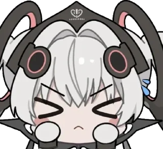 😣 emoji Luna pgr Telegram sticker 20 of 20