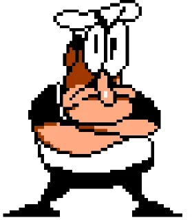 😡 emoji Pizza Tower Telegram sticker 11 of 120