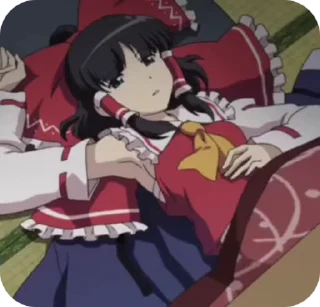 Sticker from Touhou