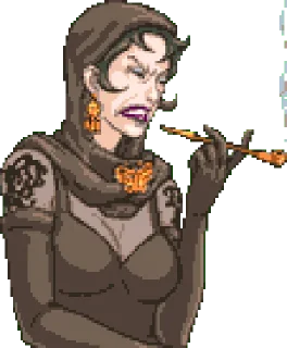😠 emoji Ace Attorney favs Telegram sticker 12 of 78