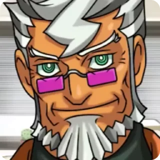 🌟 emoji Ace Attorney by @Justadu Telegram sticker 20 of 21