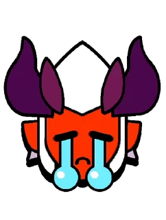 😭 emoji Mortis Pins @BrawlStarsStik Telegram sticker 23 of 39