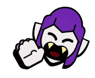 👏 emoji Mortis Pins @BrawlStarsStik Telegram sticker 6 of 39