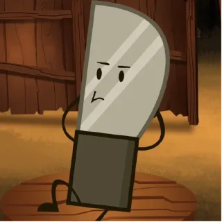 🙃 emoji Knife Inanimate Insanity Telegram sticker 12 of 51