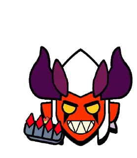 😶 emoji Mortis Pins @BrawlStarsStik Telegram sticker 21 of 39
