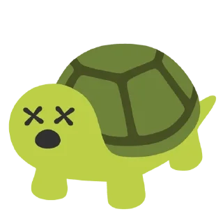 🌟 emoji Черепашкее Telegram sticker 17 of 120
