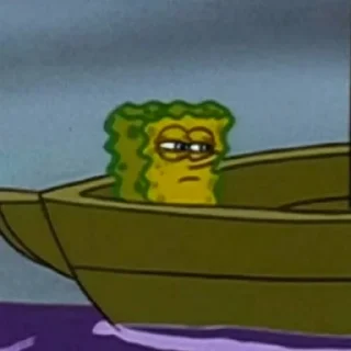 😑 emoji Sponge bob meme Telegram sticker 21 of 120