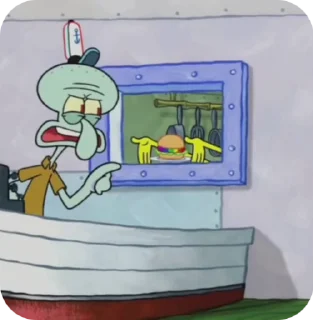 Sticker from Sponge Bob @bithcgirlforkpop