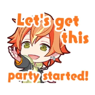 👊 emoji akito my beloved Telegram sticker 24 of 114