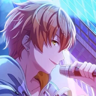 🎤 emoji akito my beloved Telegram sticker 13 of 114