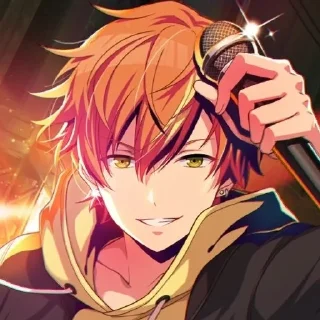 🎙 emoji akito my beloved Telegram sticker 18 of 114
