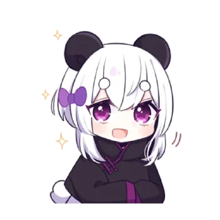 ✨ emoji Панди - @tg_sticks Telegram sticker 11 of 38