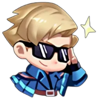 😎 emoji Mlbb Telegram sticker 9 of 19