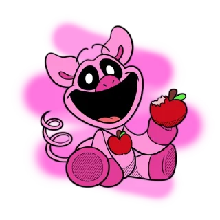 🍎 emoji Smiling & Nightmare Critters Telegram sticker 7 of 11