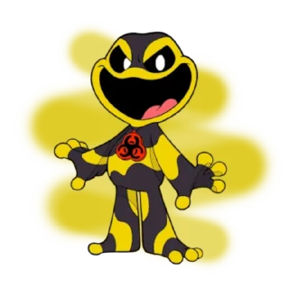 ☣️ emoji Smiling & Nightmare Critters Telegram sticker 10 of 11