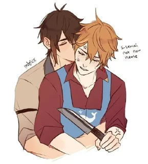 🔪 emoji Хлебушек Telegram sticker 7 of 33