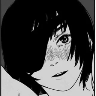 😏 emoji Chainsaw Man Telegram sticker 13 of 29