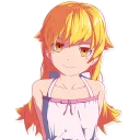 🙂 emoji Monogatari @IMG_2D Telegram sticker 12 of 19