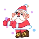 Sticker from Jolly Santa