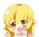😧 emoji Shinobu Telegram sticker 6 of 17