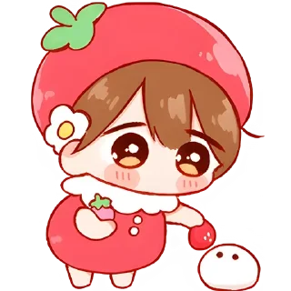 🤤 emoji Ичиго-чан Telegram sticker 13 of 32