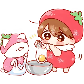 😊 emoji Ичиго-чан Telegram sticker 5 of 32