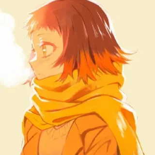 😄 emoji Чах и Ях. @anime_stickers_39 Telegram sticker 4 of 30