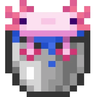 🗑️ emoji Вёдра (@StickersMinecraft) Telegram sticker 7 of 11