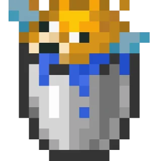 🗑️ emoji Вёдра (@StickersMinecraft) Telegram sticker 6 of 11