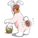 😥 emoji Easter Bear Telegram sticker 13 of 31
