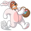 🏃 emoji Easter Bear Telegram sticker 14 of 31
