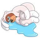 😭 emoji Easter Bear Telegram sticker 15 of 31