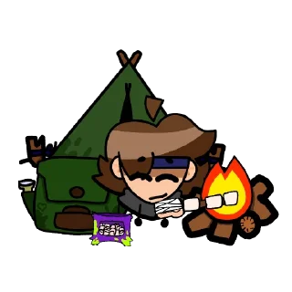 Sticker from Pin krizmi