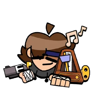 😄 emoji Pin glitch Telegram sticker 2 of 20