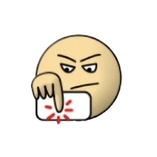 😠 emoji Дурак Онлайн Telegram sticker 24 of 24