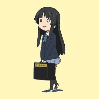 😵‍💫 emoji k-on!!🎸stickers Telegram sticker 11 of 120