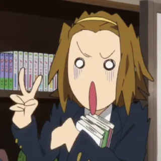 😱 emoji k-on!!🎸stickers Telegram sticker 21 of 120