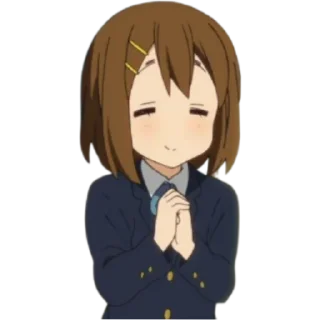 😊 emoji K-ON! for our subscribers! Telegram sticker 7 of 26