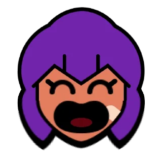 Sticker from Shelly Pins @BrawlStarsStik