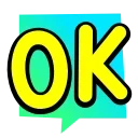 🆗 emoji Bubbles Emoji Telegram sticker 12 of 40